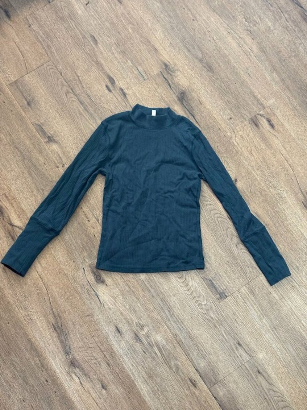 Intimately Free People Mock Neck Long Sleeve Top, M